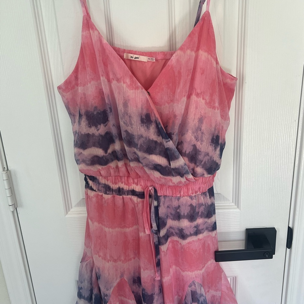 Miami Pink and Purple Dress